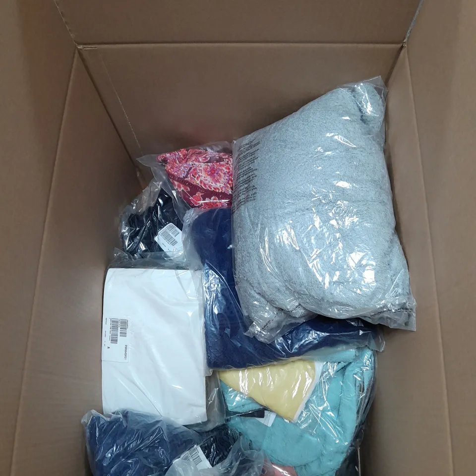 APPROXIMATELY 15 LADIES CLOTHING AND HANDBAG PRODUCTS ASSORTED COLOURS, SIZES AND STYLES