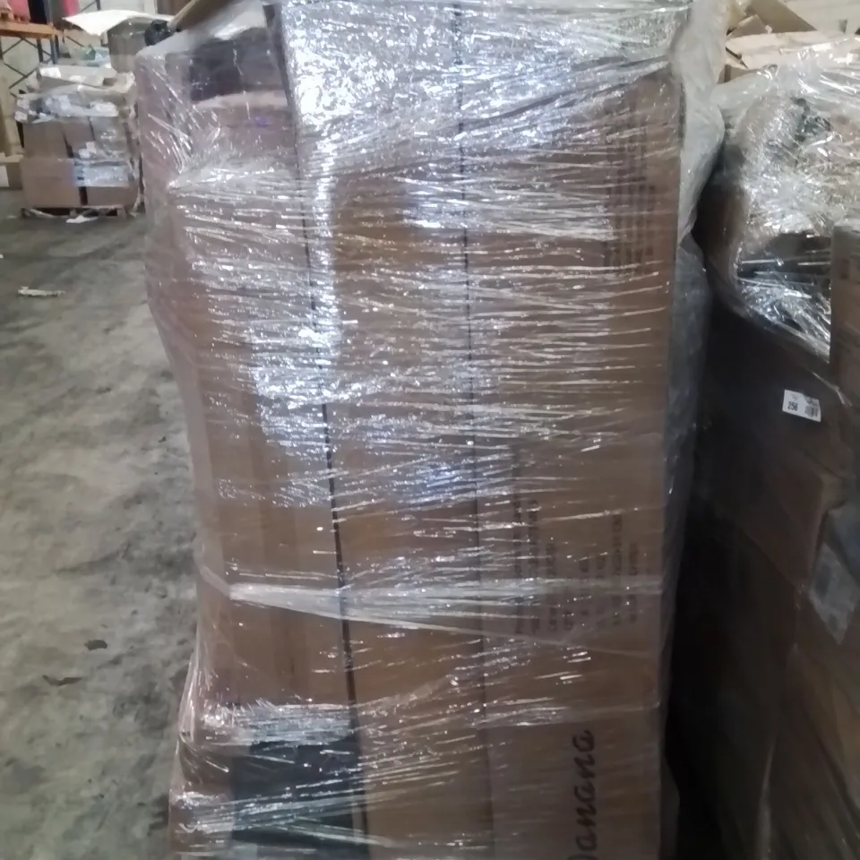 PALLET CONTAINING VARIOUS ASSORTED BOXED ITEMS TO INCLUDE SPORT RACK, COMFY CHAIR, BATH AID AND LOTS MORE UNMARKED BOXED ITEMS 
