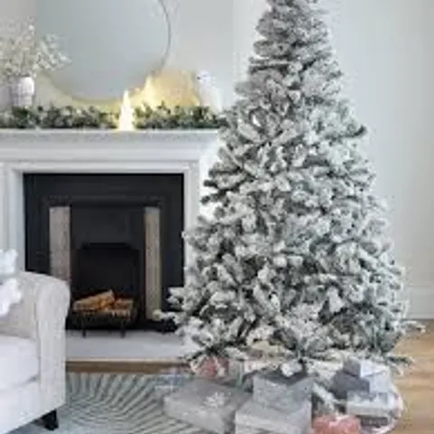 BOXED 6FT BELVEDERE PRE LIT MULTIFUNCTION CHRISTMAS TREE - COLLECTION ONLY (1 BOX)