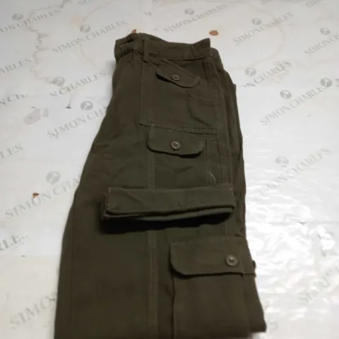 WOMENS UNBRANDED KHAKI JEANS - SIZE L