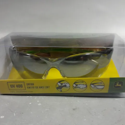 JOHN DEERE UV 400 SAFETY GLASSES