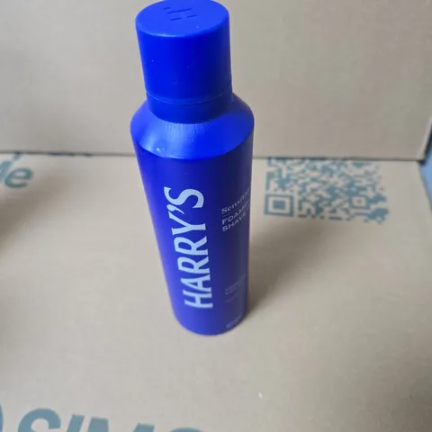 APPROXIMATELY 10 ASSORTED AEROSOLS INCLUDING HARRYS FOAMING SHAVING GEL , PRO SOLVE CLEAR LACQUER AND TRIM FIX ADHESIVE 