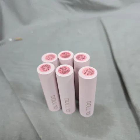 6X DOLL 10 SMOOTH ASSIST LIPSTICKS