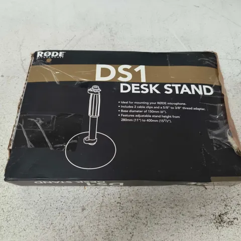 RODE DS1 DESK STAND – MICROPHONE DESK STAND