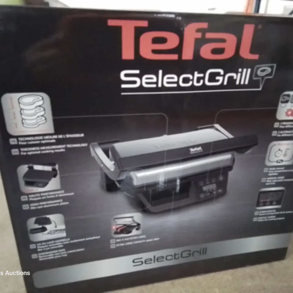 BOXED TEFAL SELECT GRILL 
