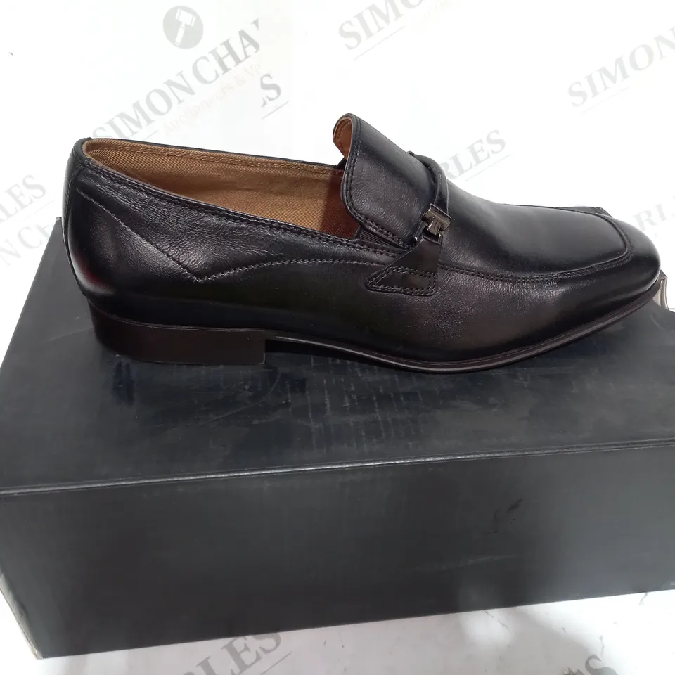 BOXED ALDO BLACK ZEDDIANI SHOE - SIZE 8