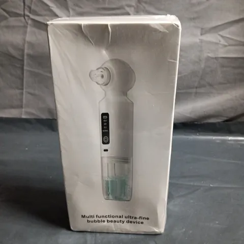 SEALED MULTI-FUNCTIONAL ULTRA-FINE BUBBLE BEAUTY DEVICE – BOXED