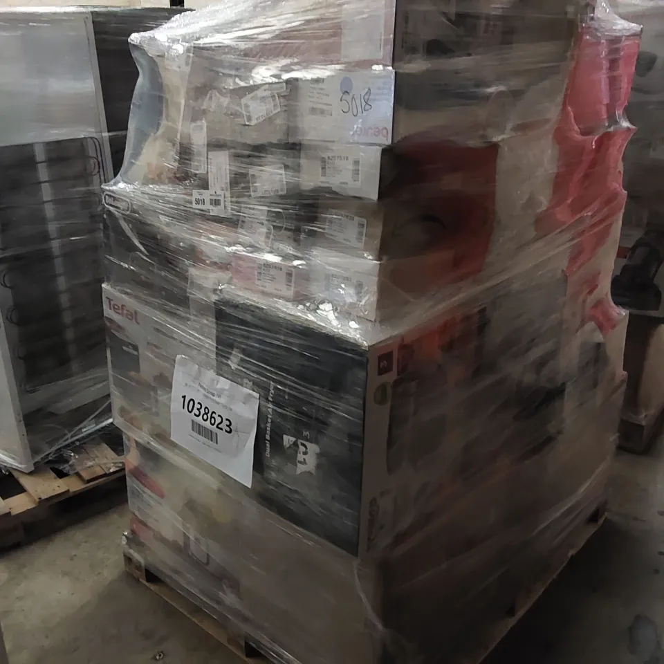 PALLET OF APPROXIMATELY 44 UNPROCESSED RAW RETURN HOUSEHOLD AND ELECTRICAL GOODS TO INCLUDE;