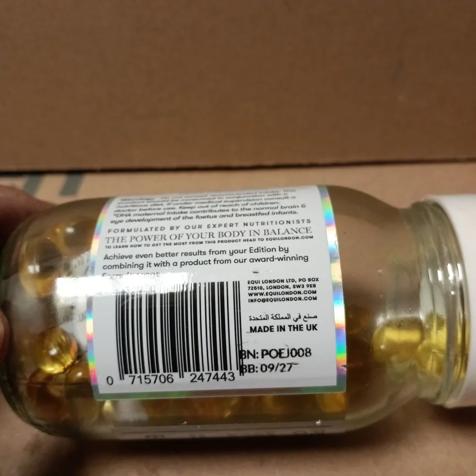 EQUI LONDON PREGNANCY OIL EDITION – 60 CAPSULES (UK MADE)