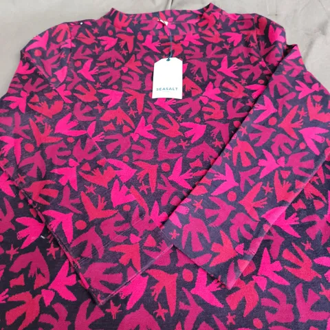 SEASALT FIELD GLASS TOP – ORGANIC COTTON, UK 12,