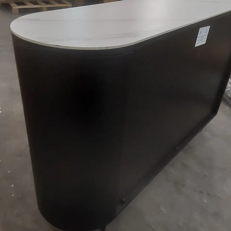 DANETTI MANHATTAN WHITE CERAMIC TOP CHEST OF DRAWERS