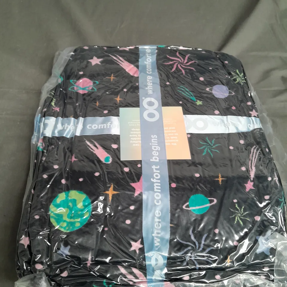SEALED OODIE HOODED OVERSIZED BLANKET - SPACE