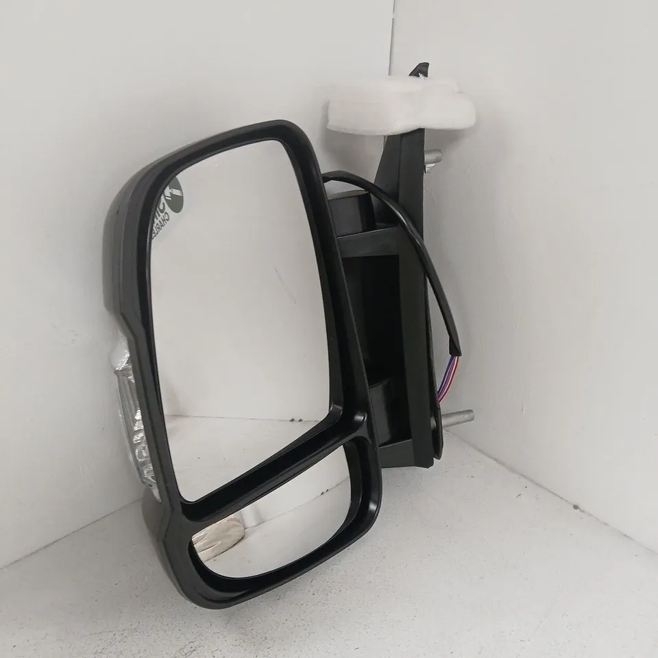 CAR WING MIRROR ASSEMBLY WITH INDICATOR – BLACK, ELECTRIC