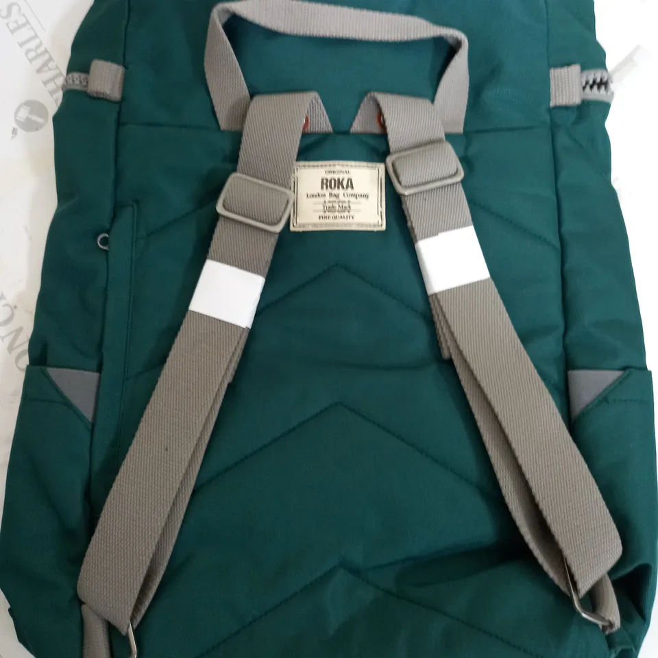 ROKA FINCHLEY RECYCLED POLYESTER LARGE BAG IN TEAL