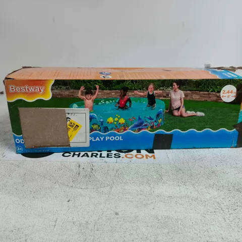 BESTWAY PLAY POOL β 2.44M (8FT) INFLATABLE POOL, BOXED