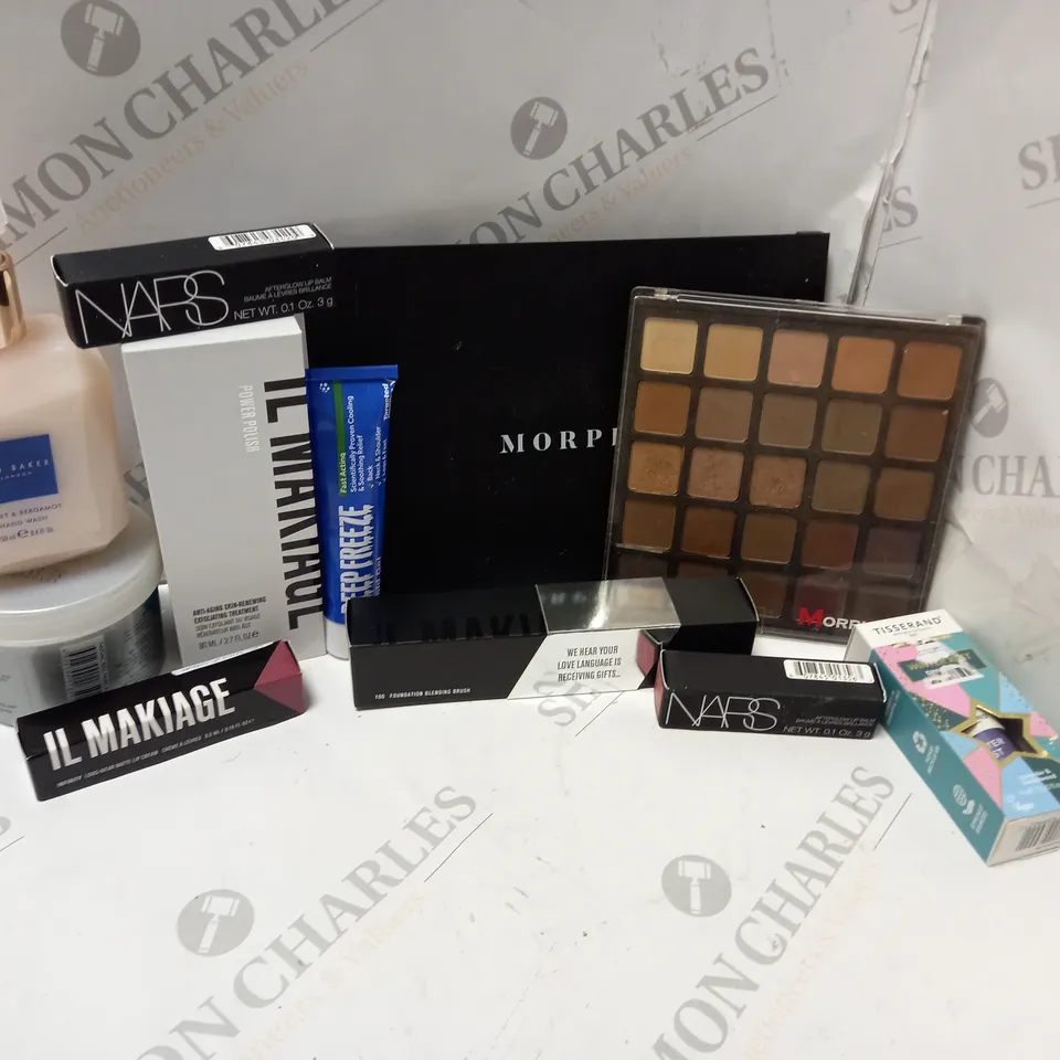 LOT OF BEAUTY PRODUCTS TO INCLUDE GARNIER LOTION, TOOTHPASTE, ETC