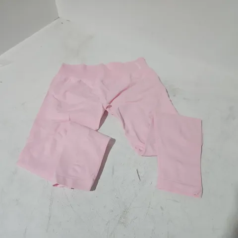 DFYN MIPACT LEGGINGS IN LIGHT ROSE PINK - L