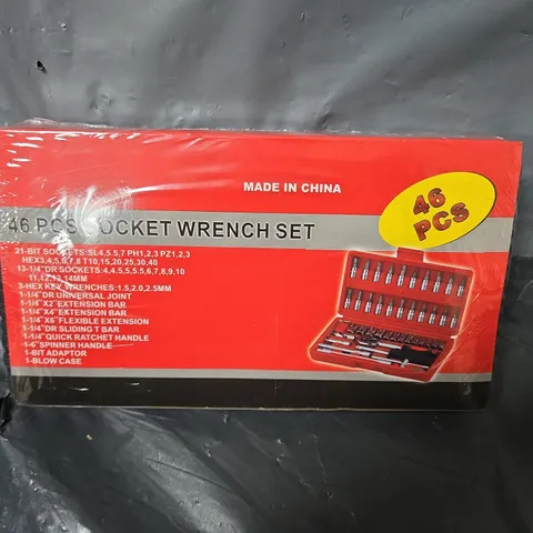 12 BOXED UNBRANDED 46 PIECE SOCKET WRENCH SETS - COLLECTION ONLY