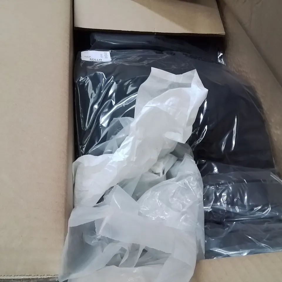BOXED BRAND NEW APPROXIMATELY 20 JD WILLIAMS TAPERED TROUSERS BLACK SIZE 24L