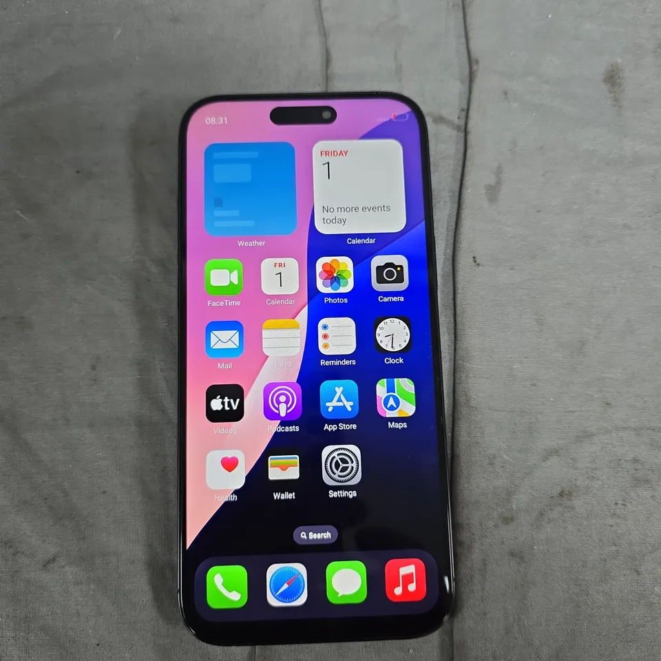 APPLE IPHONE 16 PRO MAX 1TB – BLACK (MODEL MYT3Z3/A) .