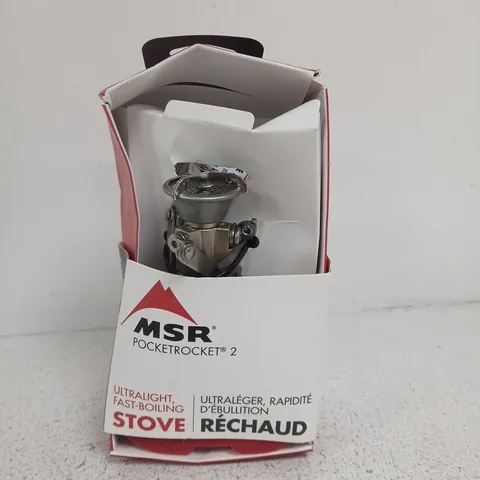 MSR POCKETROCKET 2 ULTRALIGHT CAMPING STOVE β BOXED