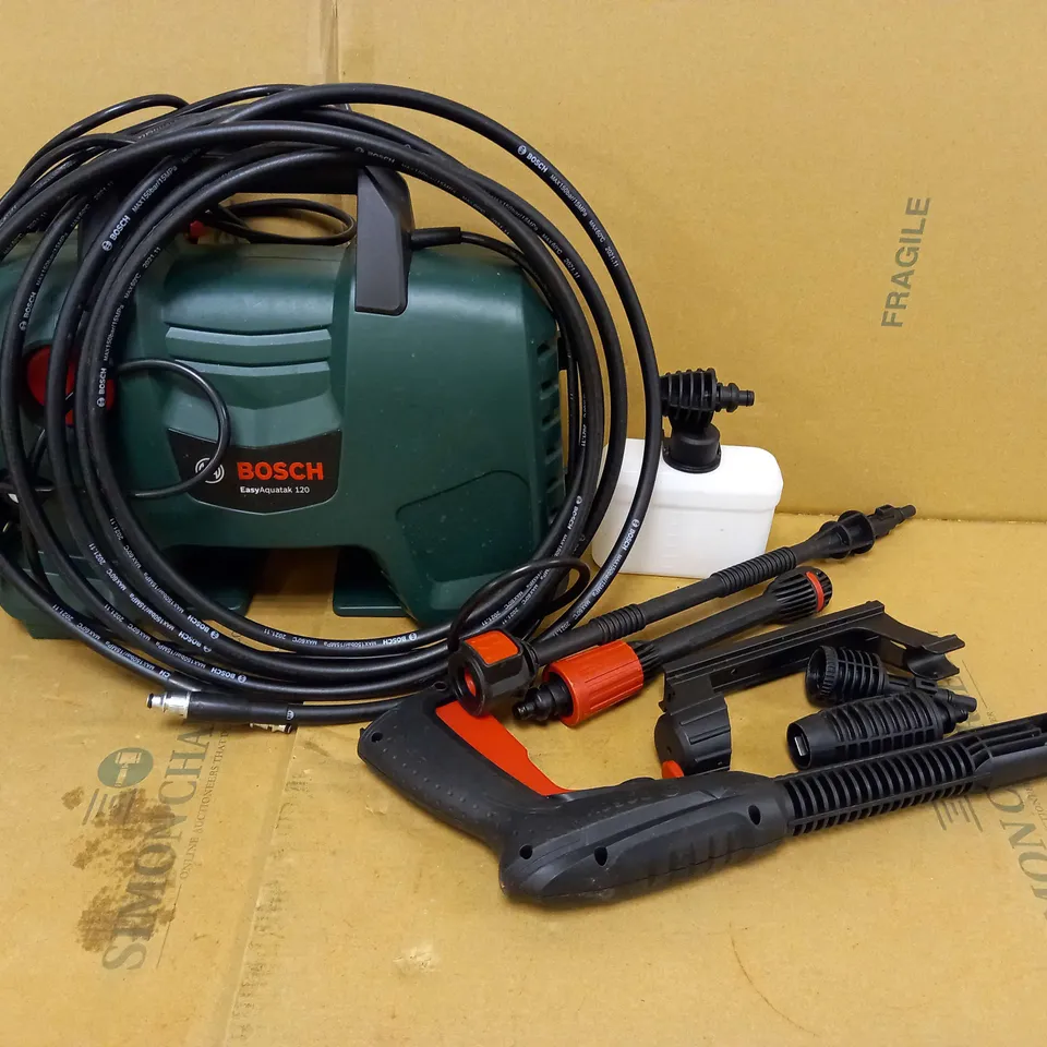 BOSCH EASYAQUATAK 120 HIGH PRESSURE WASHER