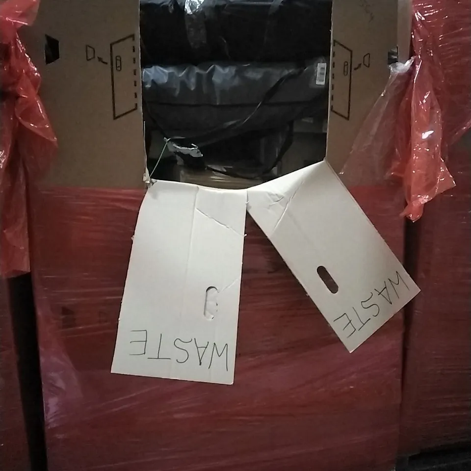 PALLET OF HOUSEHOLD ITEMS TO INCLUDE CHEFMAN 4 SLICE PANINI PRESS, TOILET SEAT ,DANCE MAT,PICTURE FRAME AND OTHER ASSORTED ITEMS...