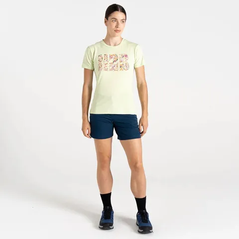 BRAND NEW DARE 2B WOMENS TRANQUILITY III SHORT SLEEVE T-SHIRT BUTTERFLY GREEN SIZE 12