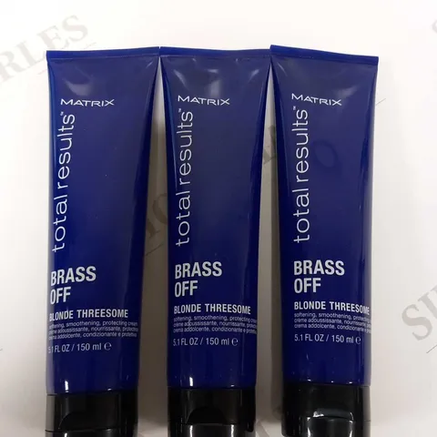 APPROXIMATELY 6 MATRIX BRASS OFF LEAVE IN CONDITIONER 150ML