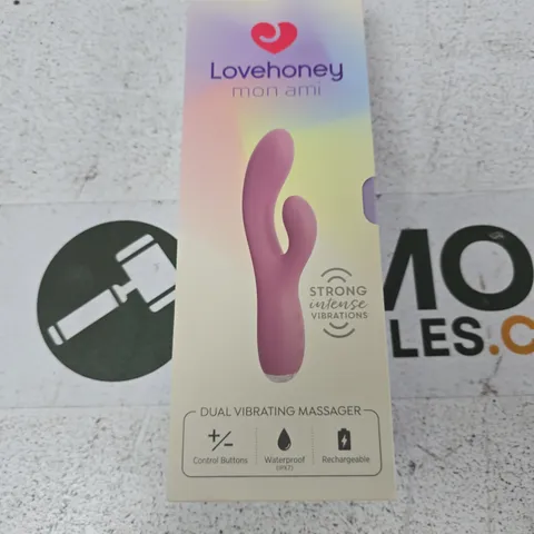 LOVEHONEY MON AMI DUAL VIBRATING MASSAGER – RECHARGEABLE