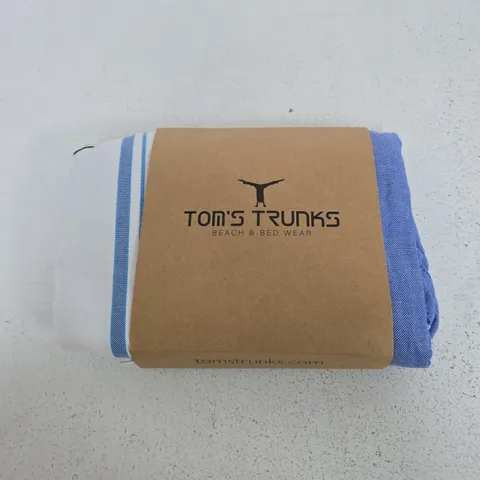 TOM'S TRUNKS CLASSIC WIDE LEG LOUNGE PANT – MEN'S BLUE, SIZE M