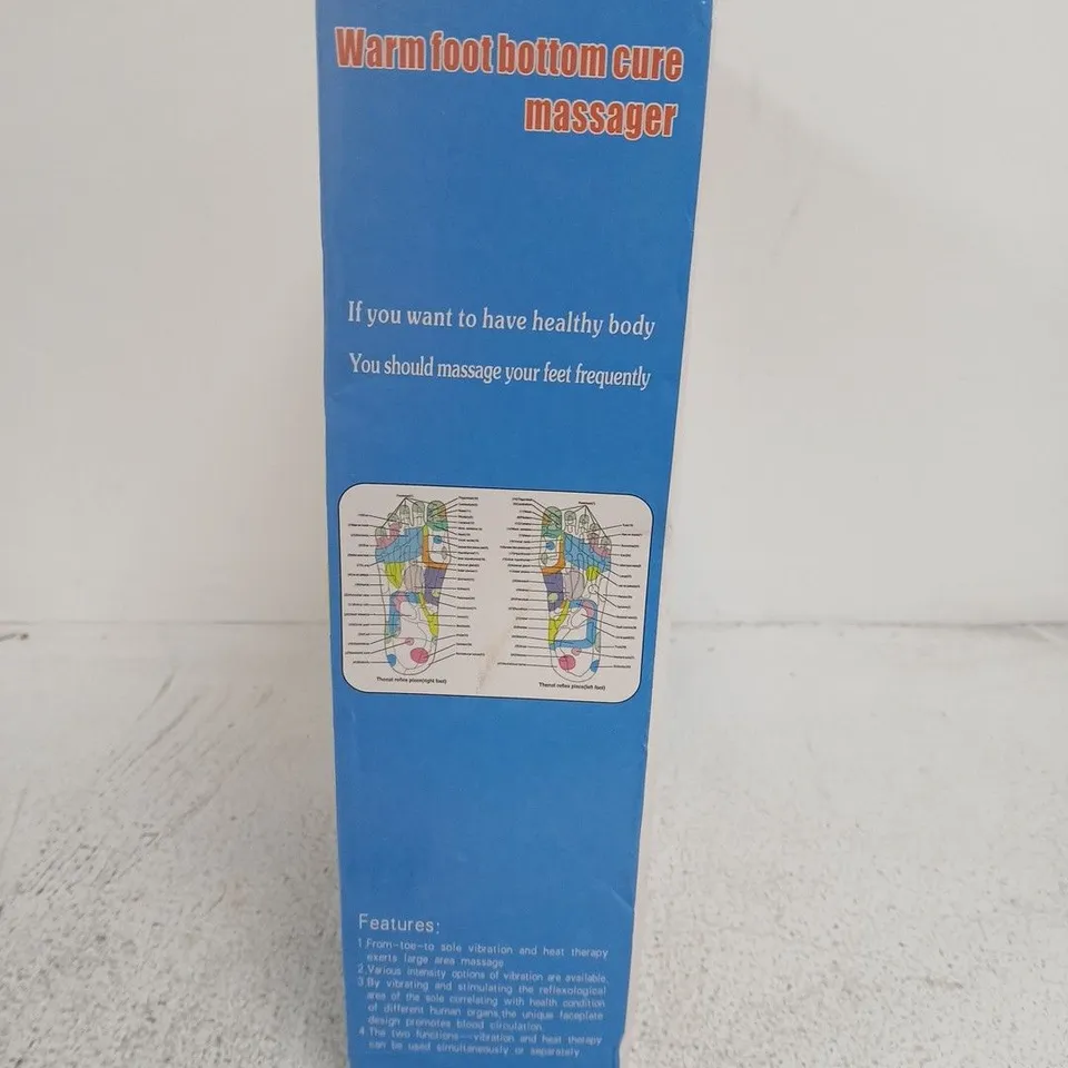 FOOT MASSAGER – MODEL LC-803 (WARM FOOT BOTTOM CURE MASSAGER) BOXED