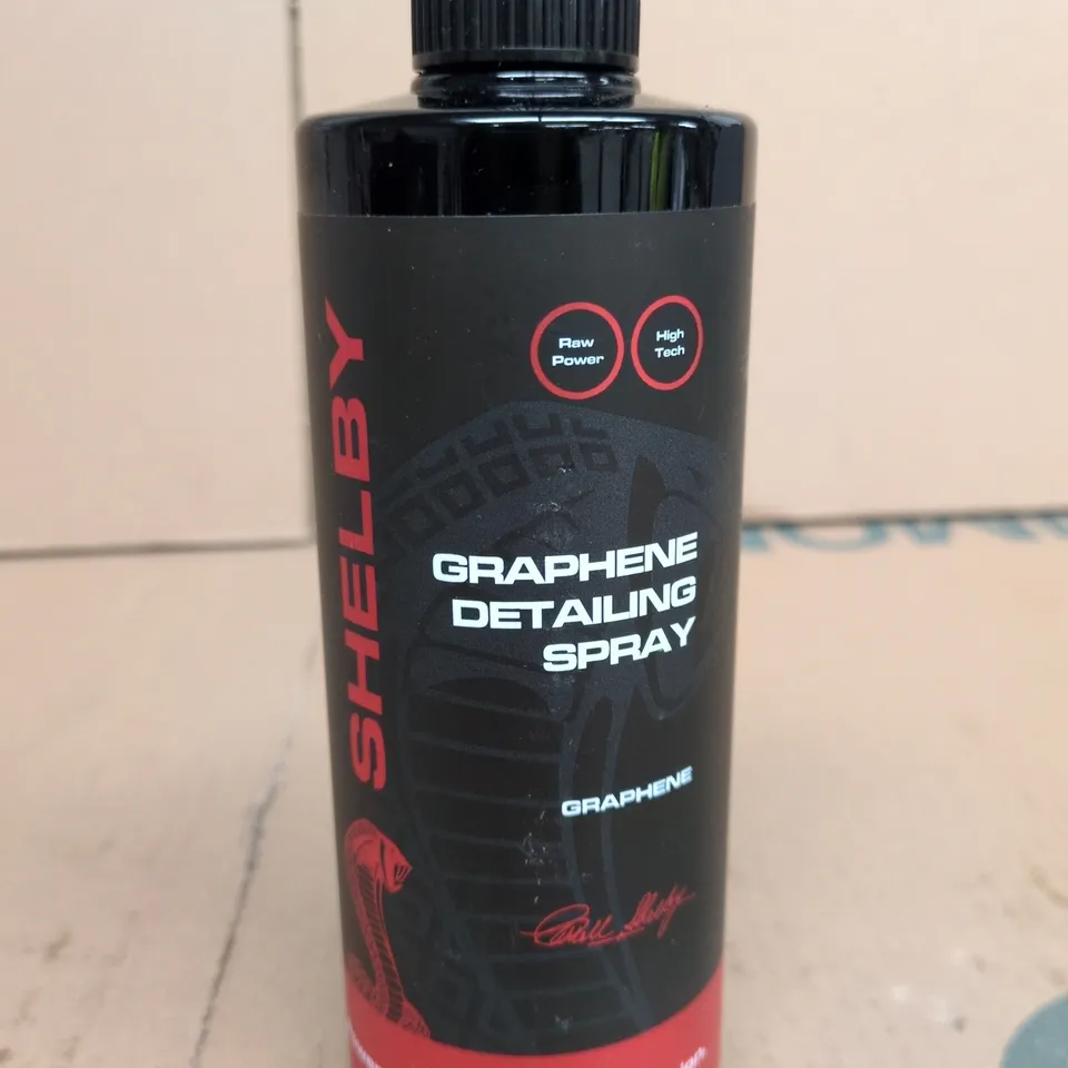 SHELBY GRAPHENE DETAILING SPRAY - CAR CARE BOTTLE