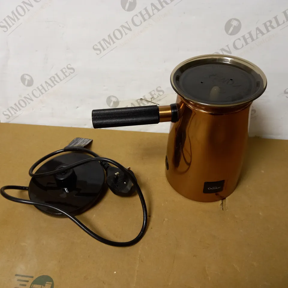 DUALIT HOTEL CHOCOLAT VELVETISER HOT CHOCOLATE MACHINE, COPPER
