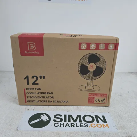 12" PREMIUM COOLING FAN BOXED