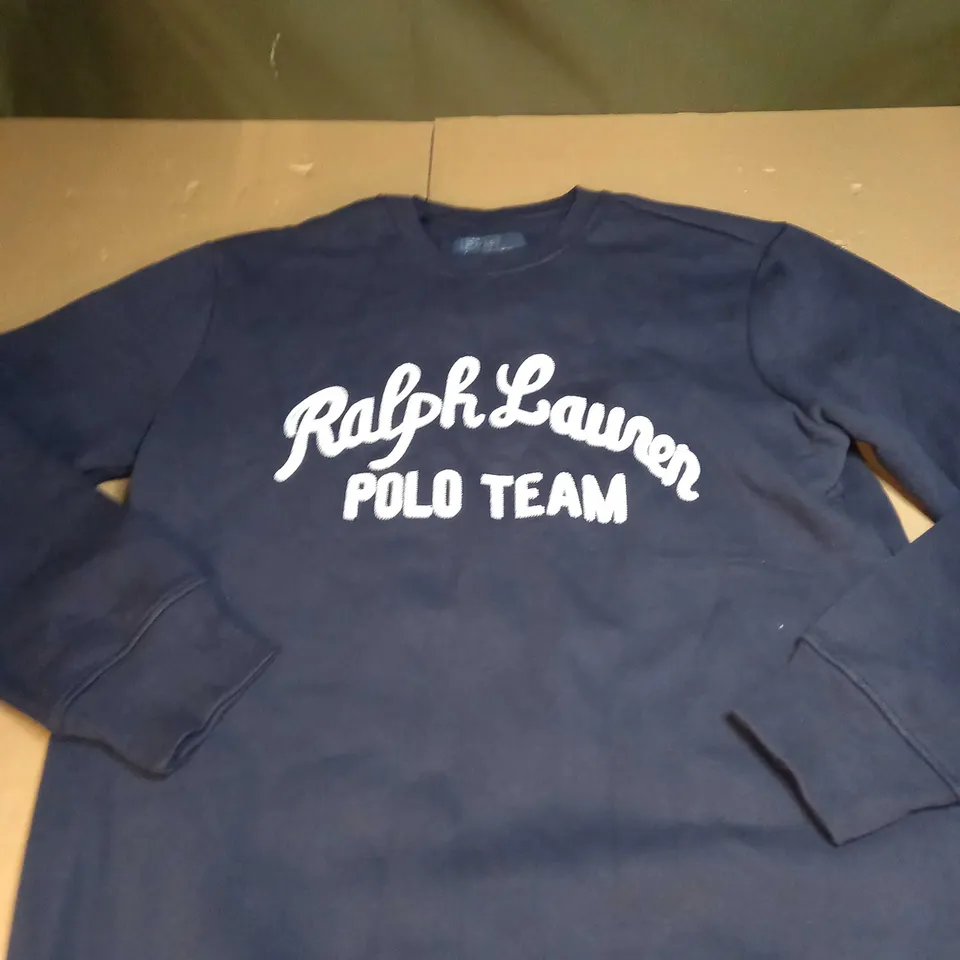 RALPH LAUREN POLO TEAM SWEATSHIRT SIZE L
