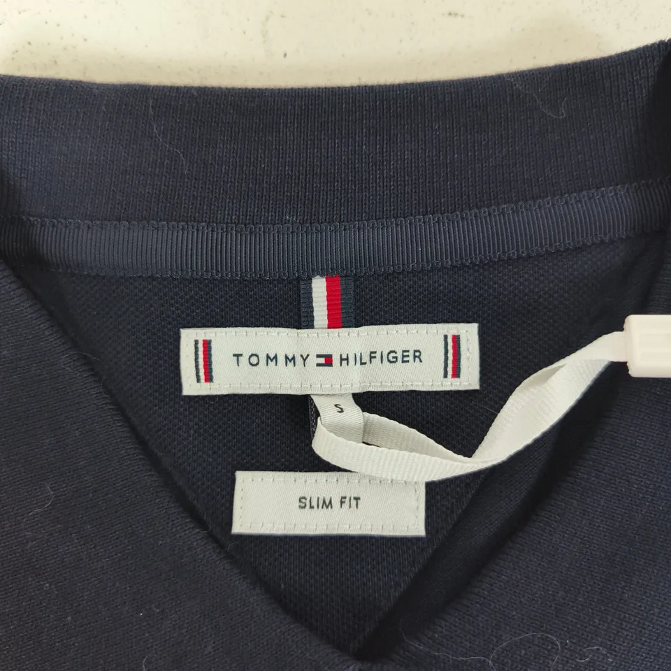Tommy Hilfiger Slim Fit Polo Shirt - Navy - Men's, Size S
