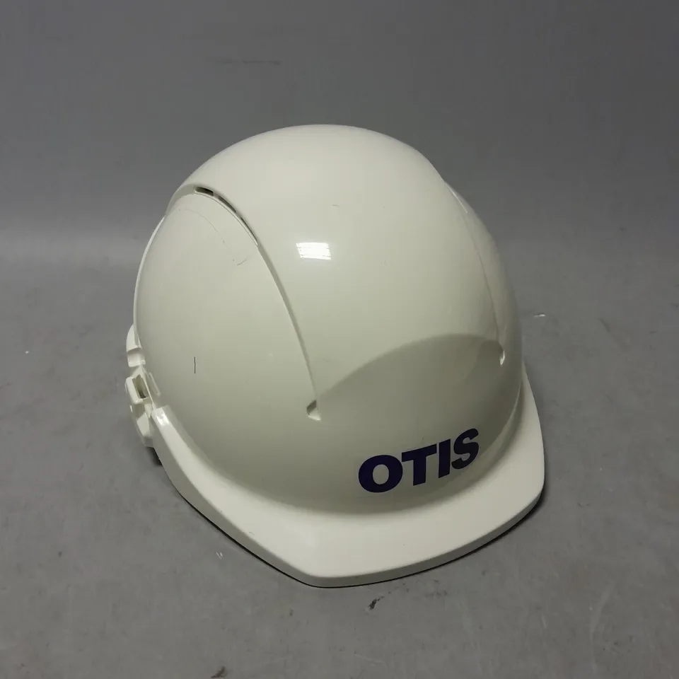 OTIS WHITE HARD HELMET - SIZE UNSPECIFIED