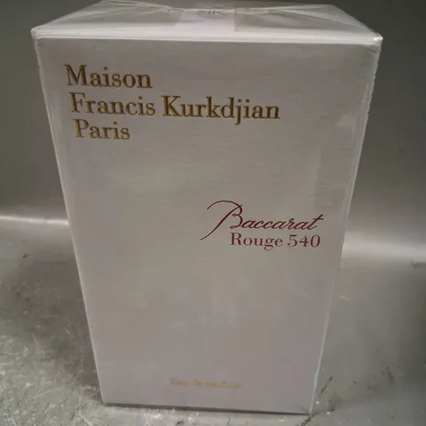 BOXED MAISON FRANCIS KURKDJIAN PARIS BACCARAT ROUGE 540 EAU DE PARFUM 70 ML