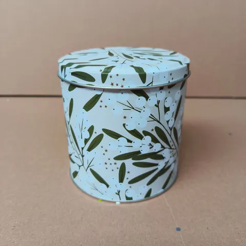 APPROXIMATELY 48 GISELA GRAHAM CREAM AND GREEN TREES STORAGE TINS