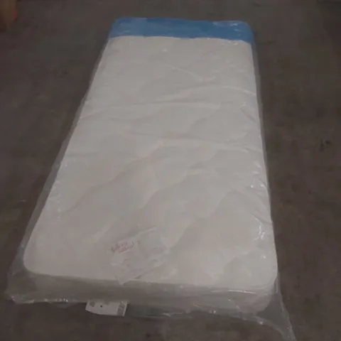 QUALITY BAGGED 3FT SINGLE AIRSPRUNG MEMORY FOAM BUNK MATTRESS