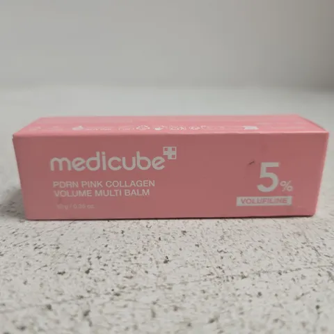 BOXED AND SEALED MEDICUBE PDRN PINK COLLAGEN VOLUME MULTI BALM (10G)
