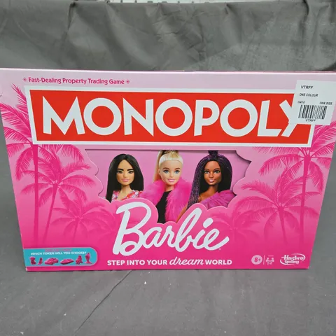 MONOPOLY BARBIE BOARD GAME 