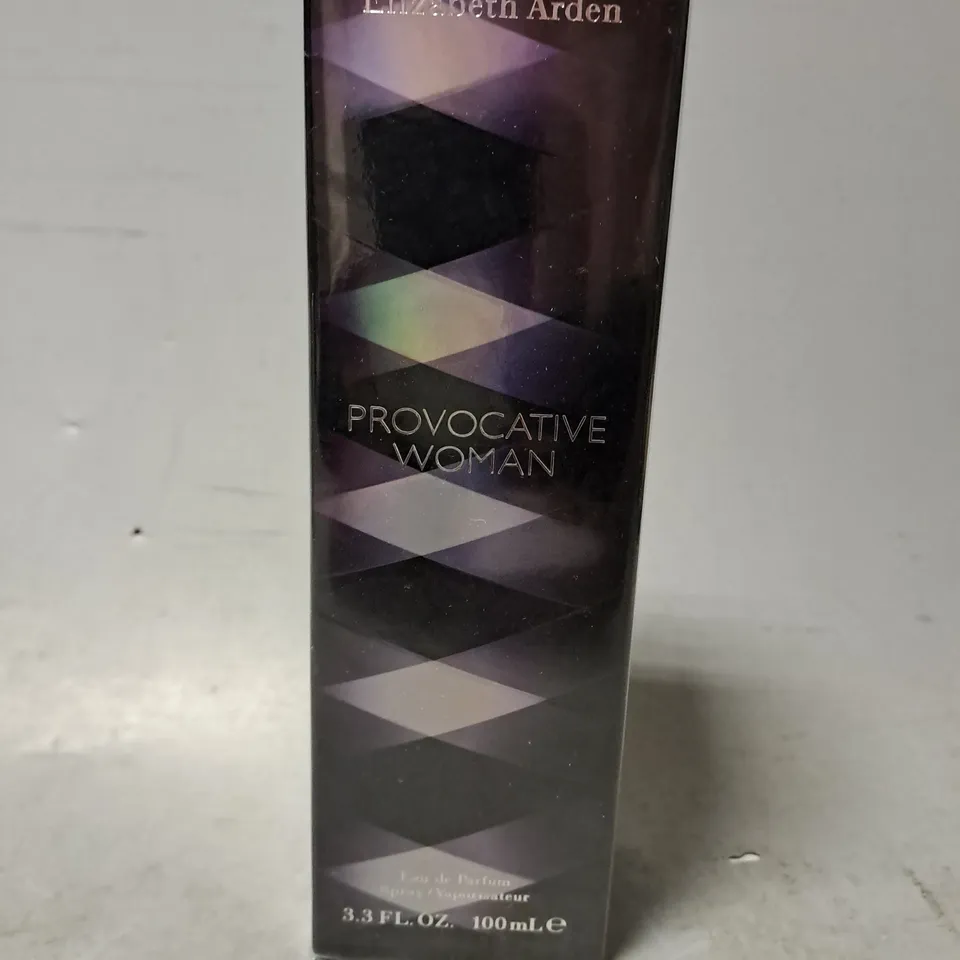 BOXED AND SEALED ELIZABETH ARDEN PROVOCATIVE WOMAN EAU DE PARFUM 100ML