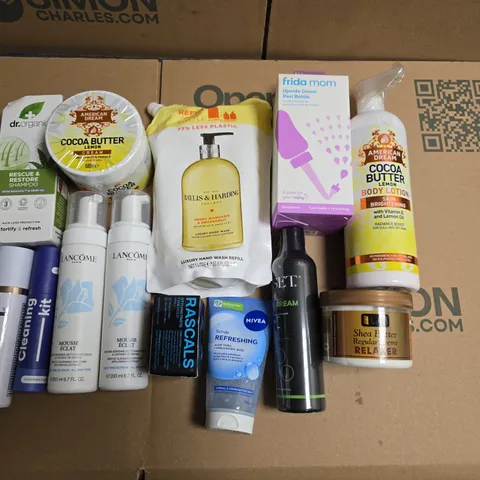 LOT OF APPROXIMATELY 22 ASSORTED HEALTH AND BEAUTY ITEMS TO INCLUDE RASCALS STYLING PASTE, AMWERICAN DREAM BODY LOTION AND COCOA BUTTER