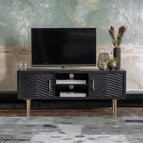 BOXED ATKIN AND THYME FANDANGO MEDIA UNIT - BLACK