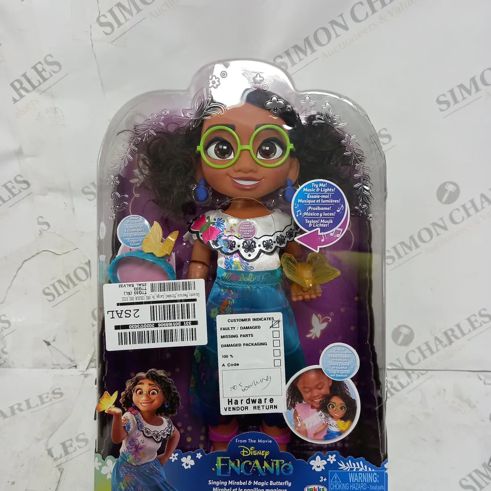 DISNEY'S ENCANTO SINGING MIRABEL AND MAGIC BUTTERFLY  RRP £39.99