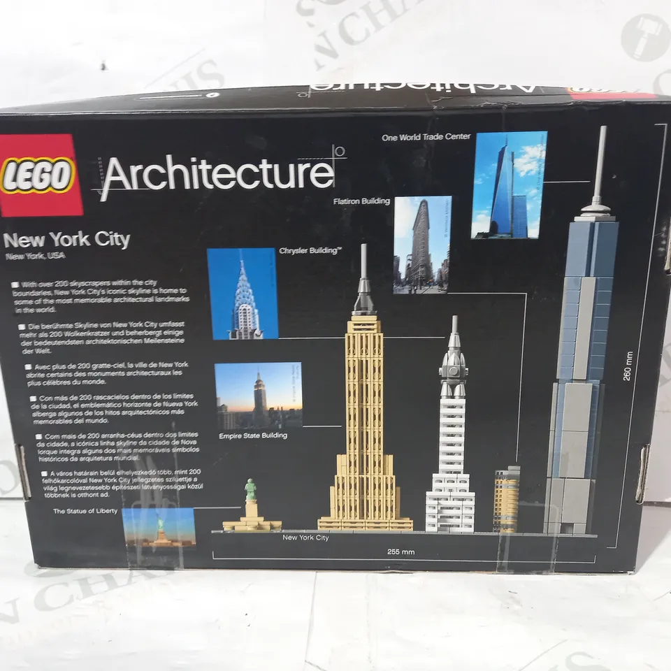 LEGO ARCHITECTURE 21028 NEW YORK CITY