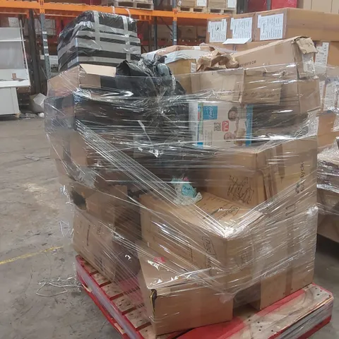 PALLET CONTAINING A LARGE QUANTITY OF ASSORTED NEO ITEMS INCLUDING: TUBE TENTS, AIR CONDITIONER, SLUSHY MACHINE ECT