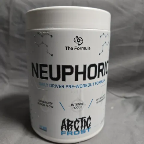 THE FORMULA NEUPHORIC DAILY DRIVER PRE-WORKOUT FORMULA – ARCTIC FROST